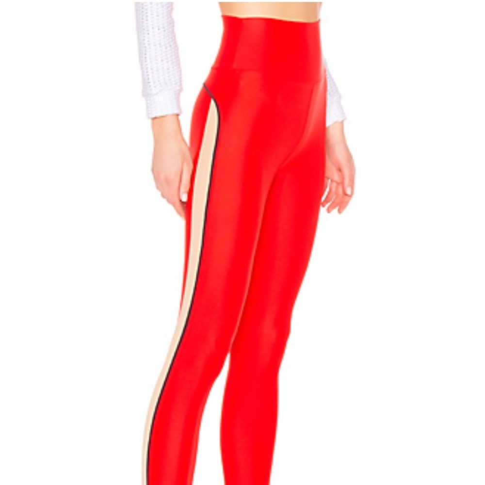 Sexy red leggings